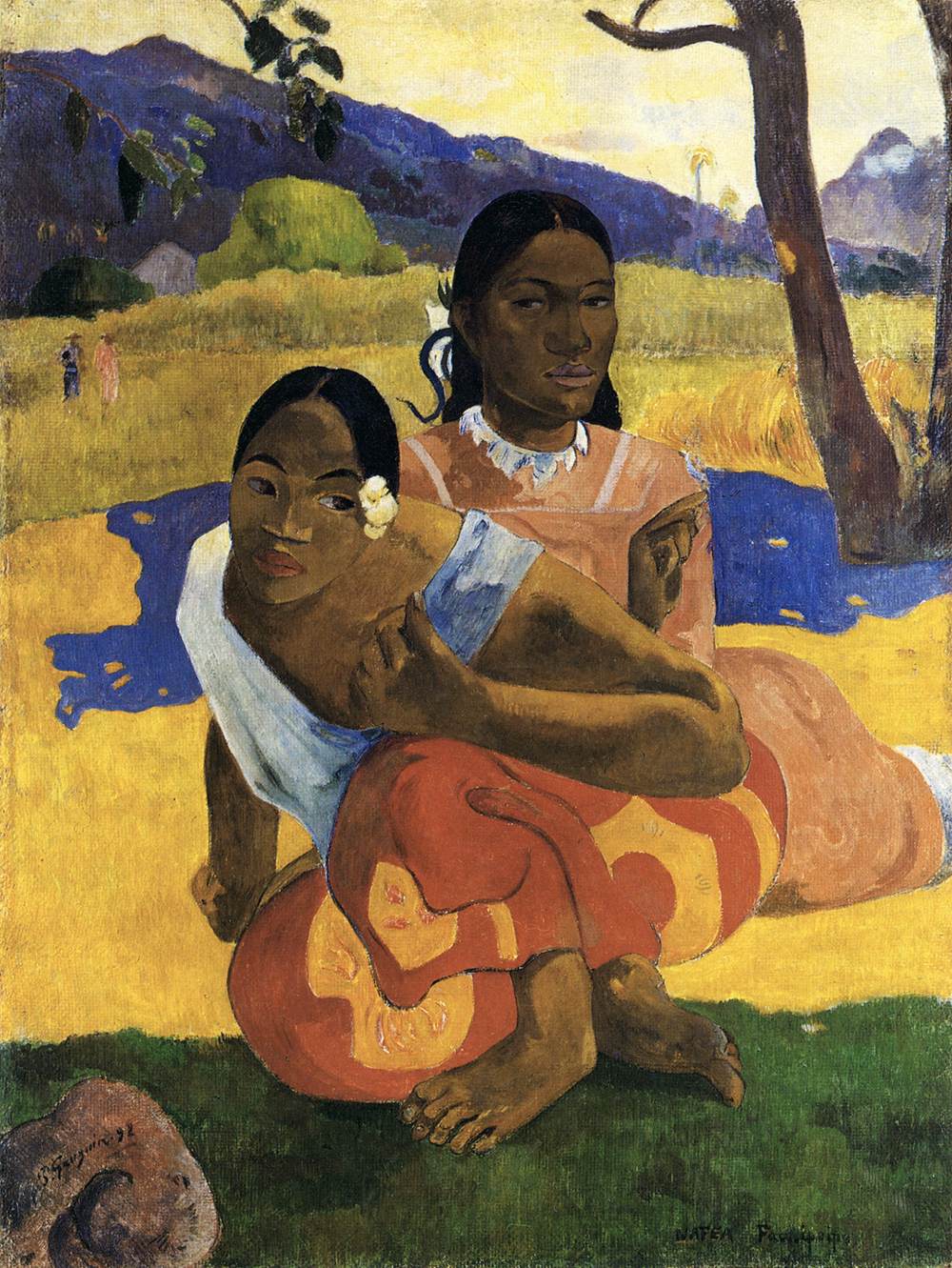 Nafea Faa Ipoipo? (When Will You Marry?) by GAUGUIN, Paul