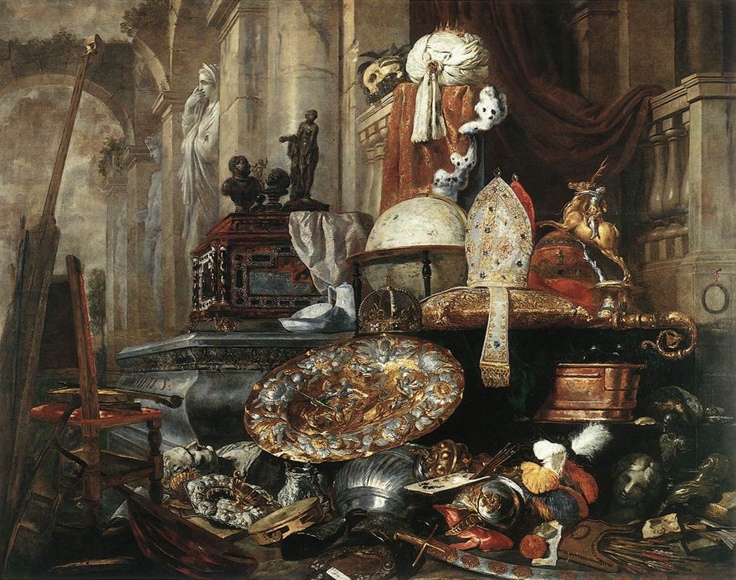 Large Vanitas Still-Life by