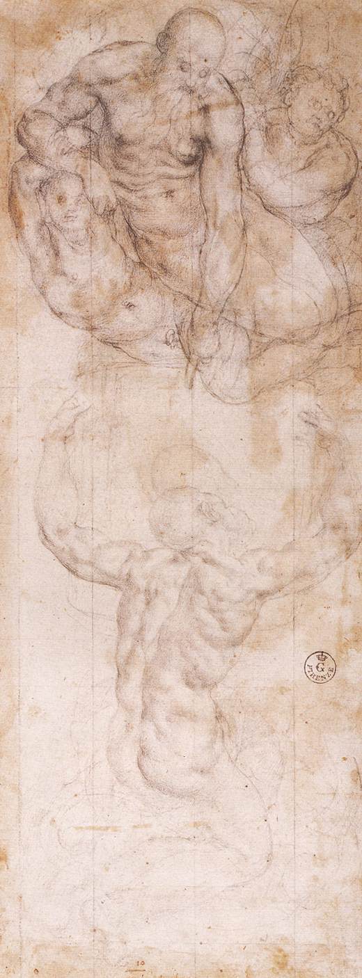 Moses Receiving the Tables by PONTORMO, Jacopo