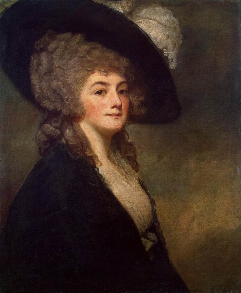 Portrait of Mrs. Harriet Greer by ROMNEY, George