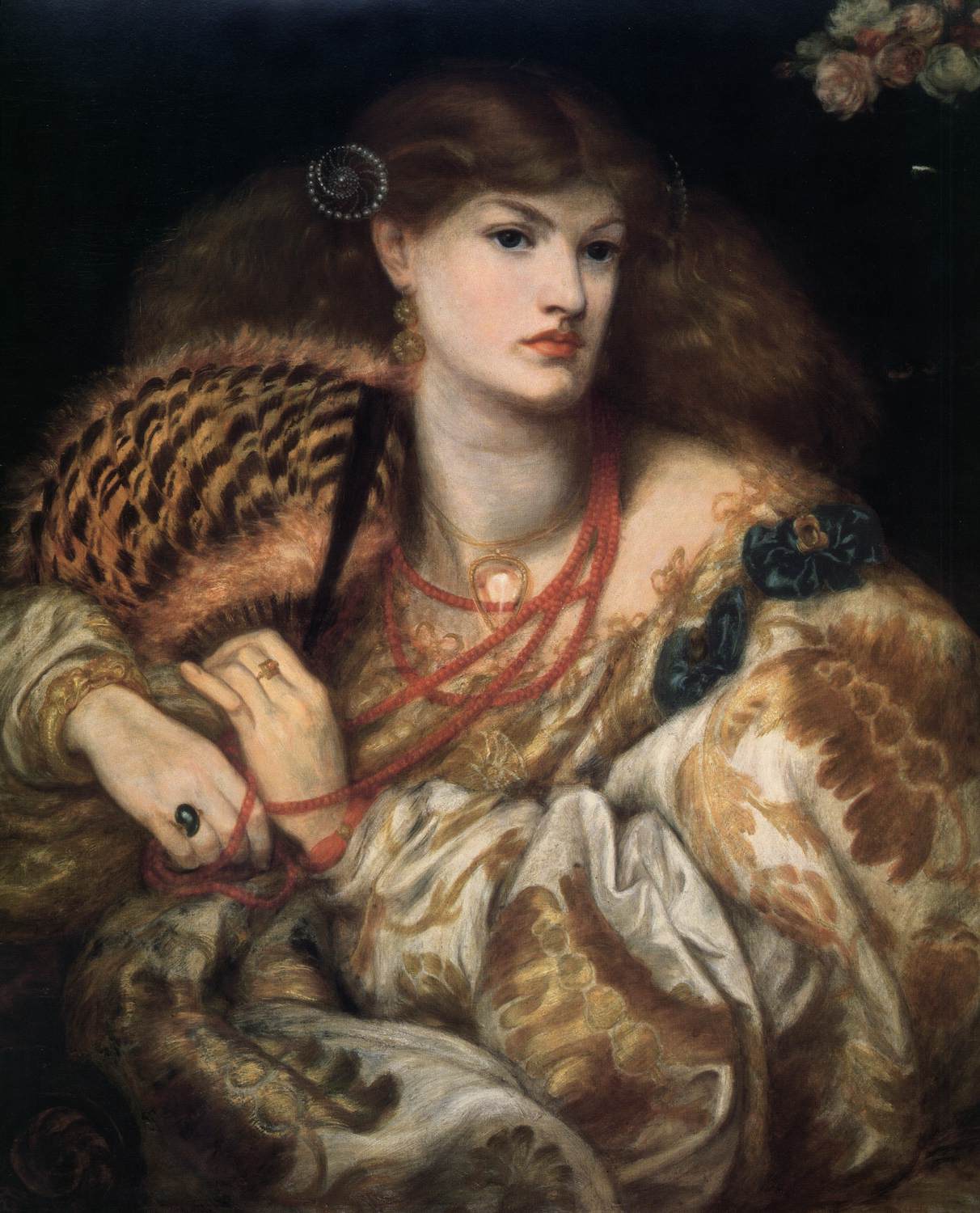 Monna Vanna by ROSSETTI, Dante Gabriel