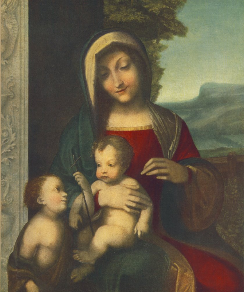 Madonna by CORREGGIO