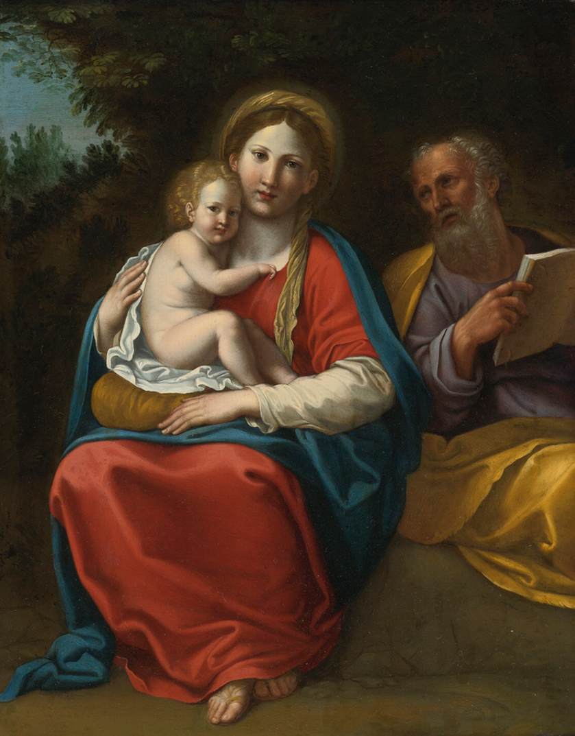 The Holy Family in a Landscape by ALBANI, Francesco