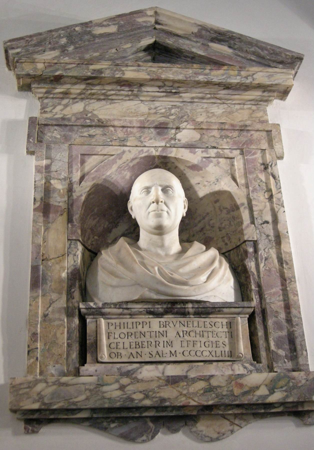 Bust of Brunelleschi by BANDINI, Giovanni