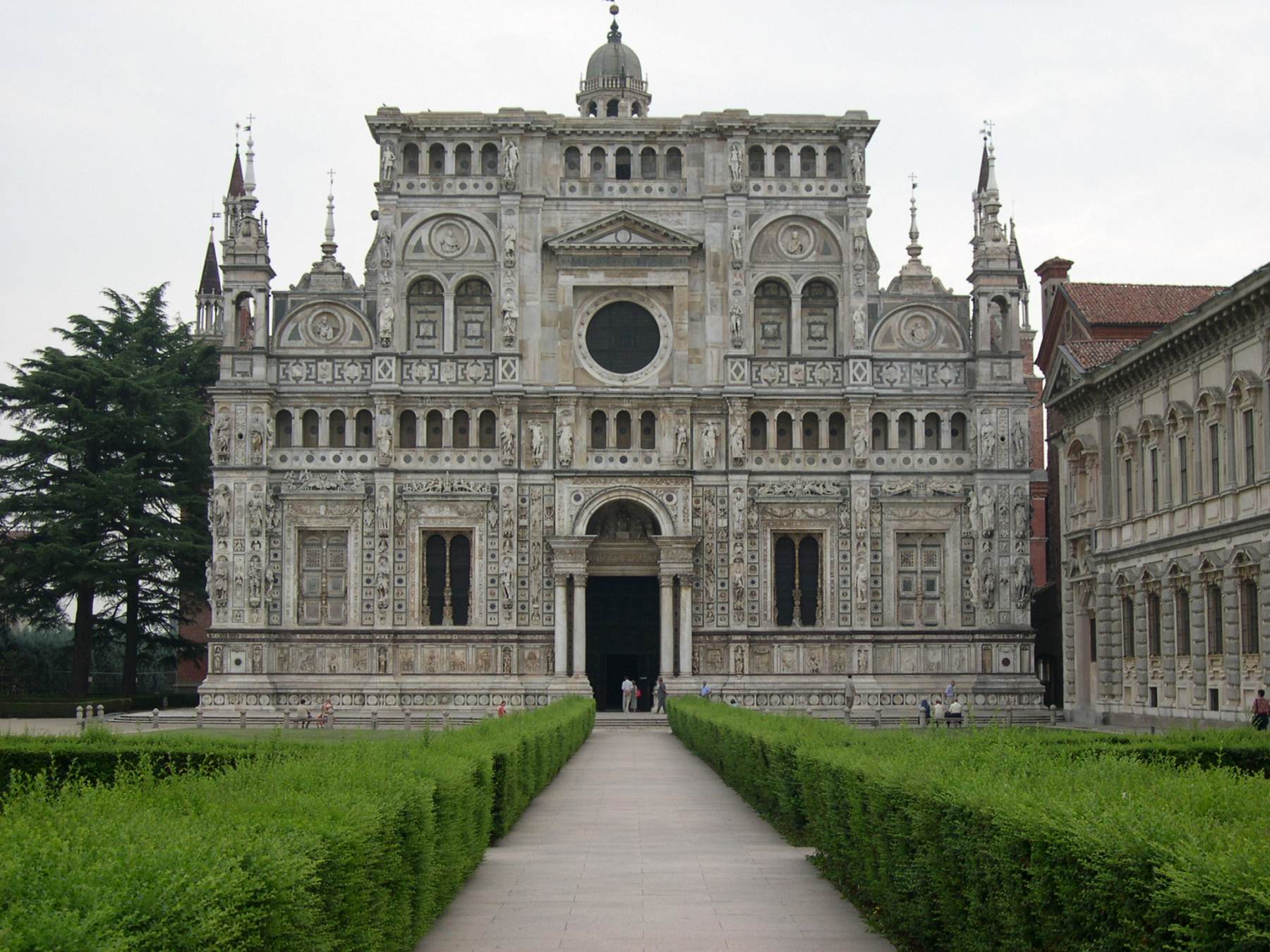 View of the façade by AMADEO, Giovanni Antonio