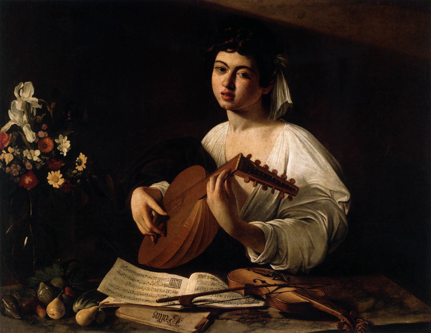 Lute Player by CARAVAGGIO