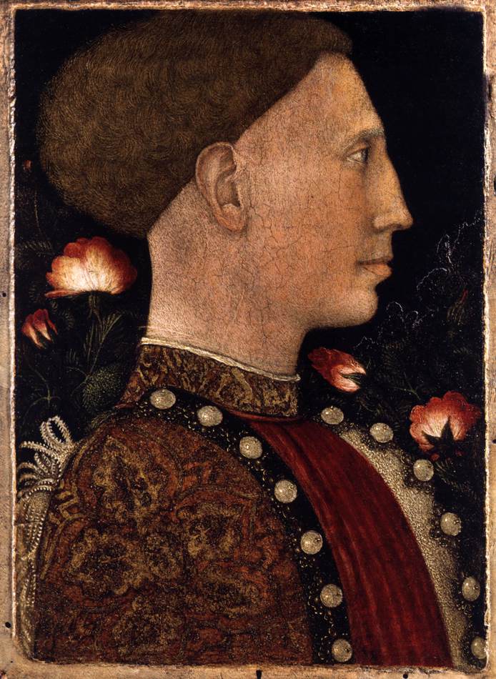 Portrait of Leonello d’Este by PISANELLO