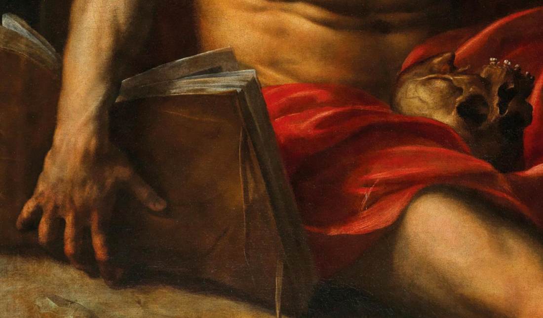 St Jerome (detail) by