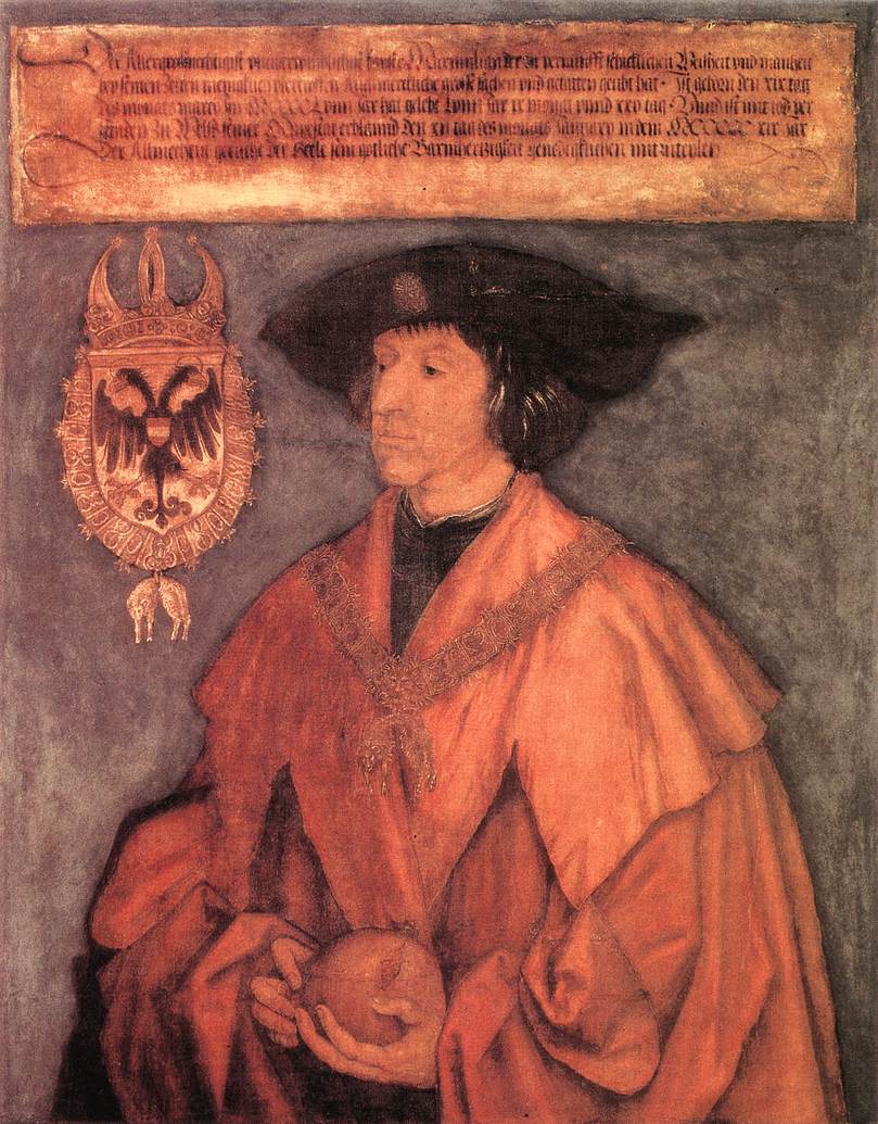 Emperor Maximilian I by DÜRER, Albrecht