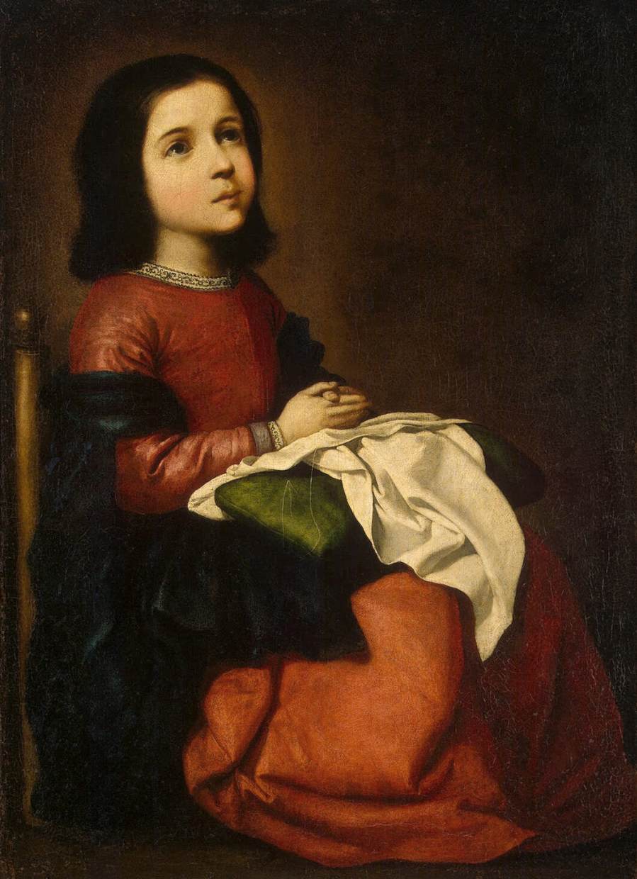 Childhood of the Virgin by