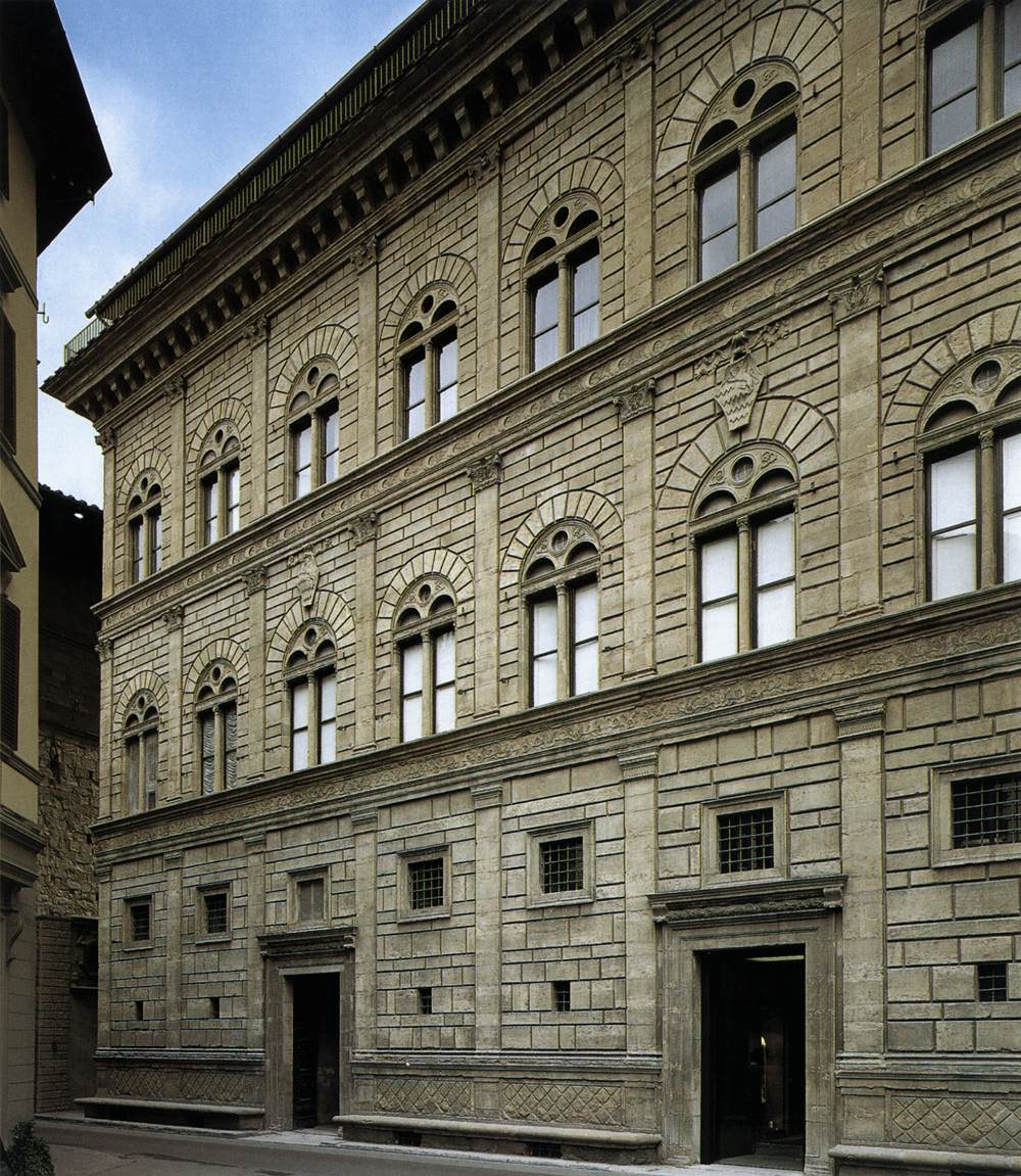 Palazzo Ruccelai: Façade by ALBERTI, Leon Battista