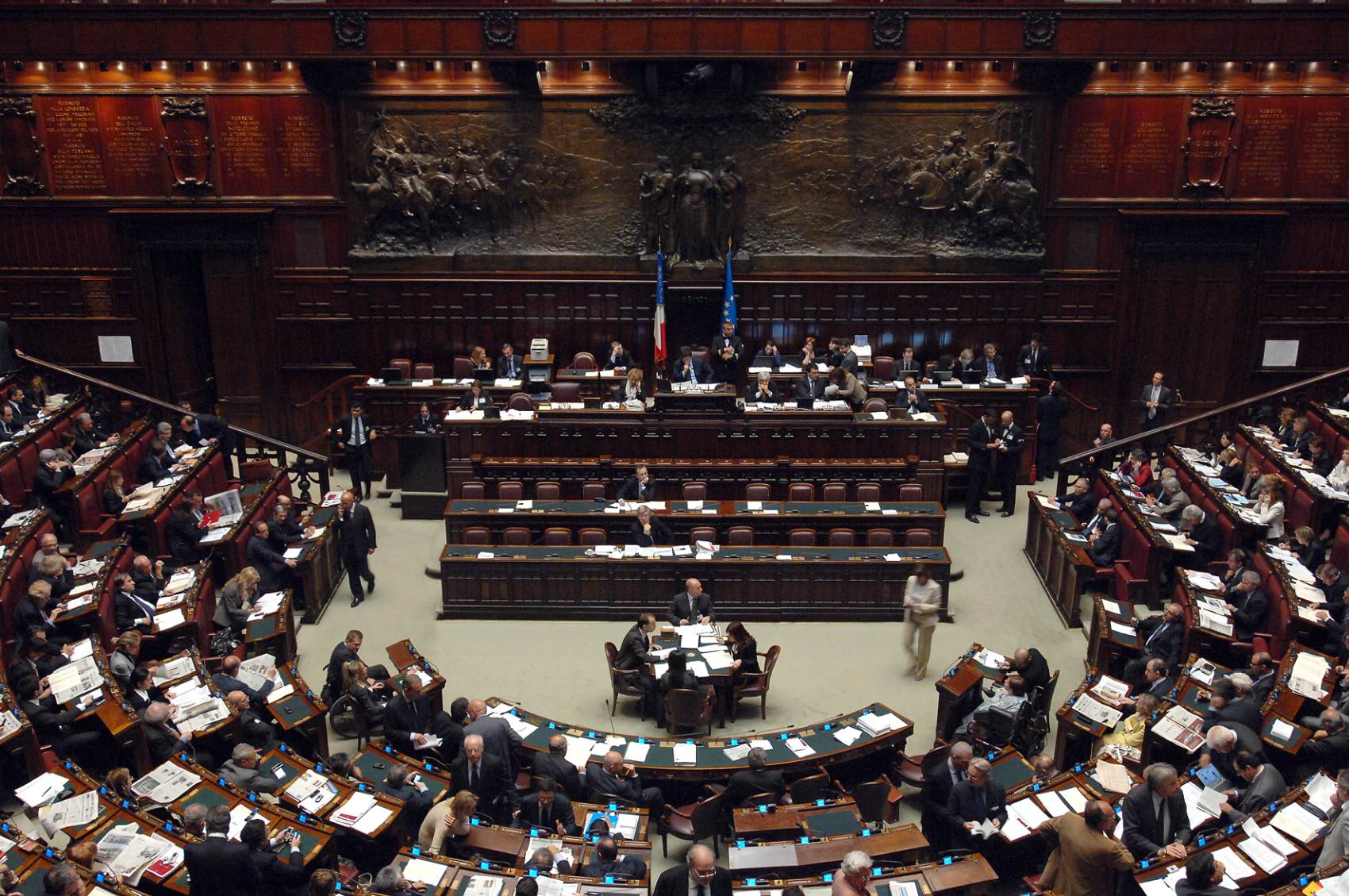 Palazzo Montecitorio: interior by BASILE, Ernesto