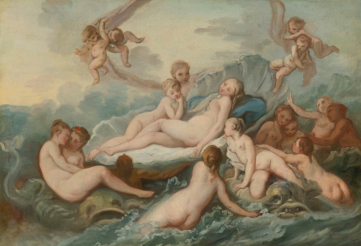 Birth of Venus by TRÉMOLIÈRES, Pierre-Charles