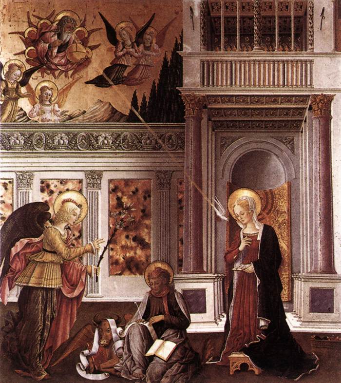 Annunciation by BONFIGLI, Benedetto