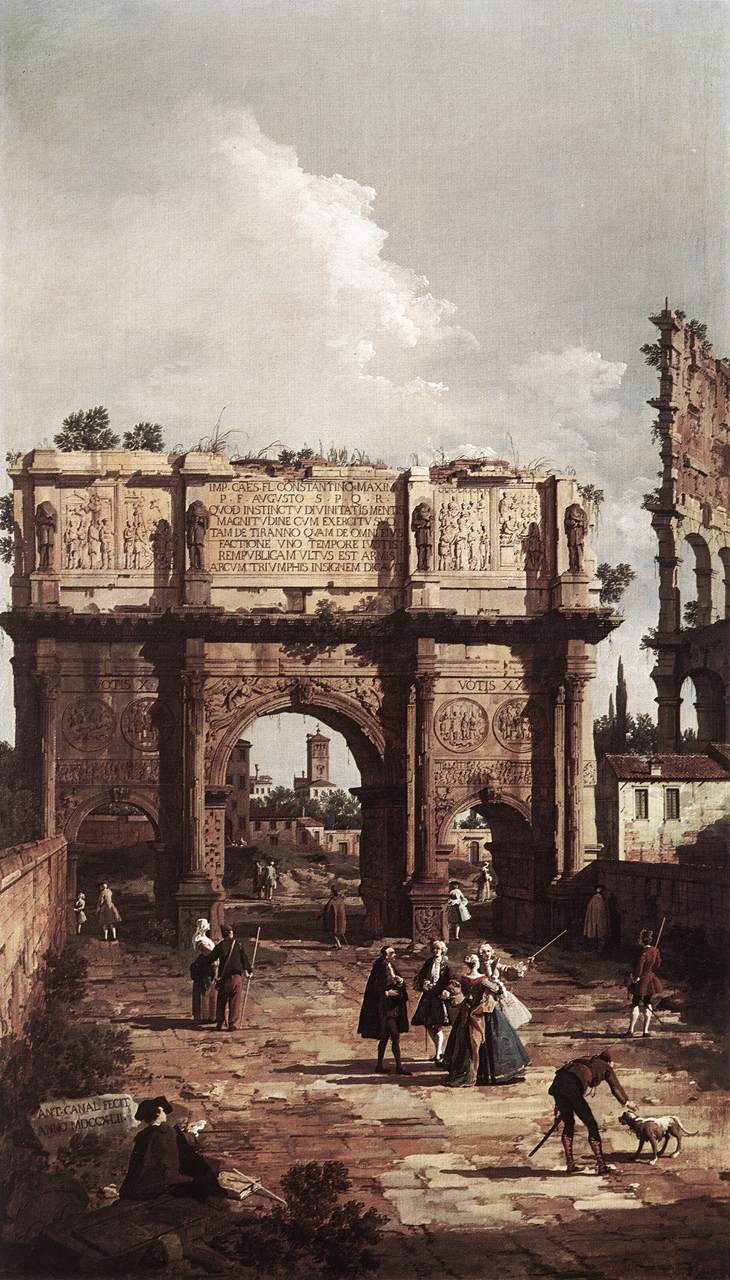 Rome: The Arch of Constantine by