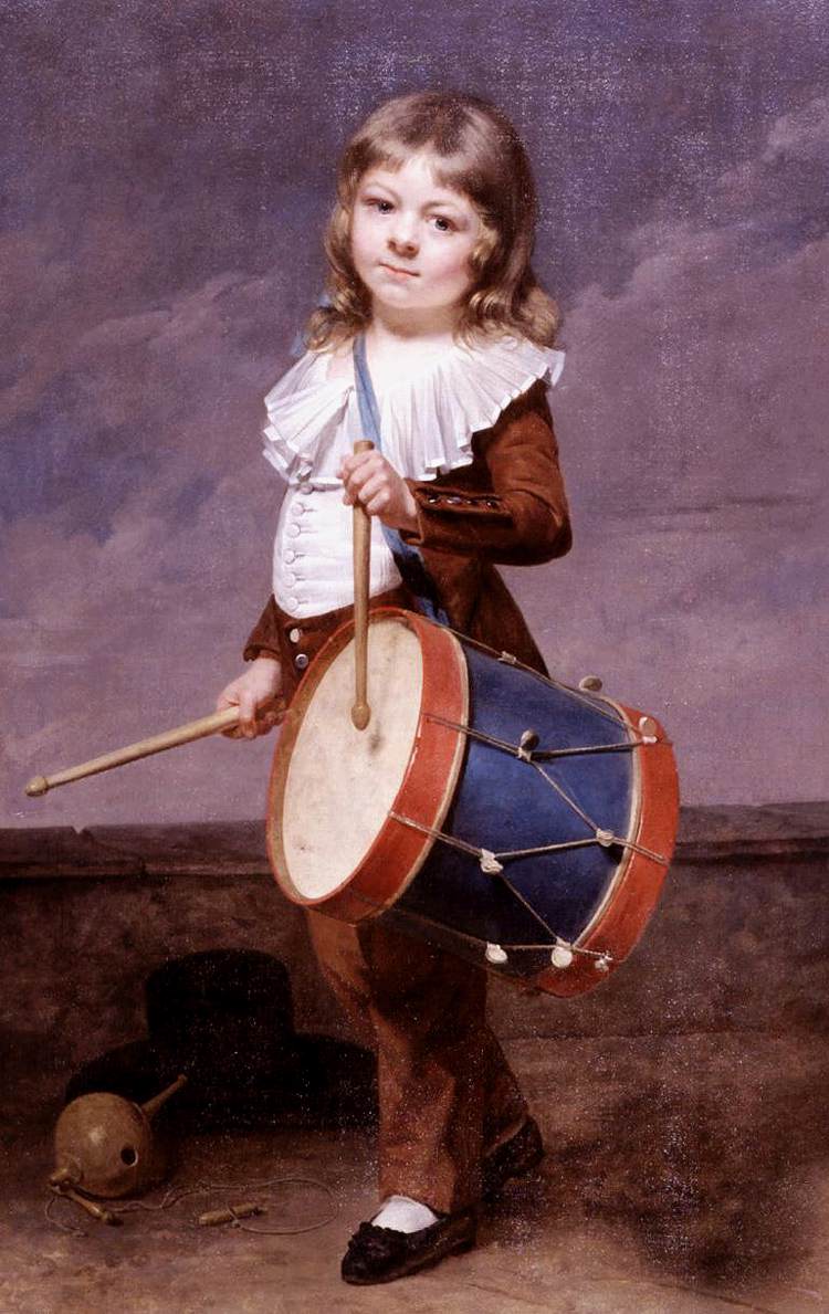 Portrait of the Artist's Son as a Drummer by