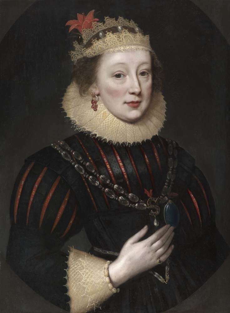 Elizabeth Wriothesley, née Vernon, Countess of Southampton by SOMER, Paulus van