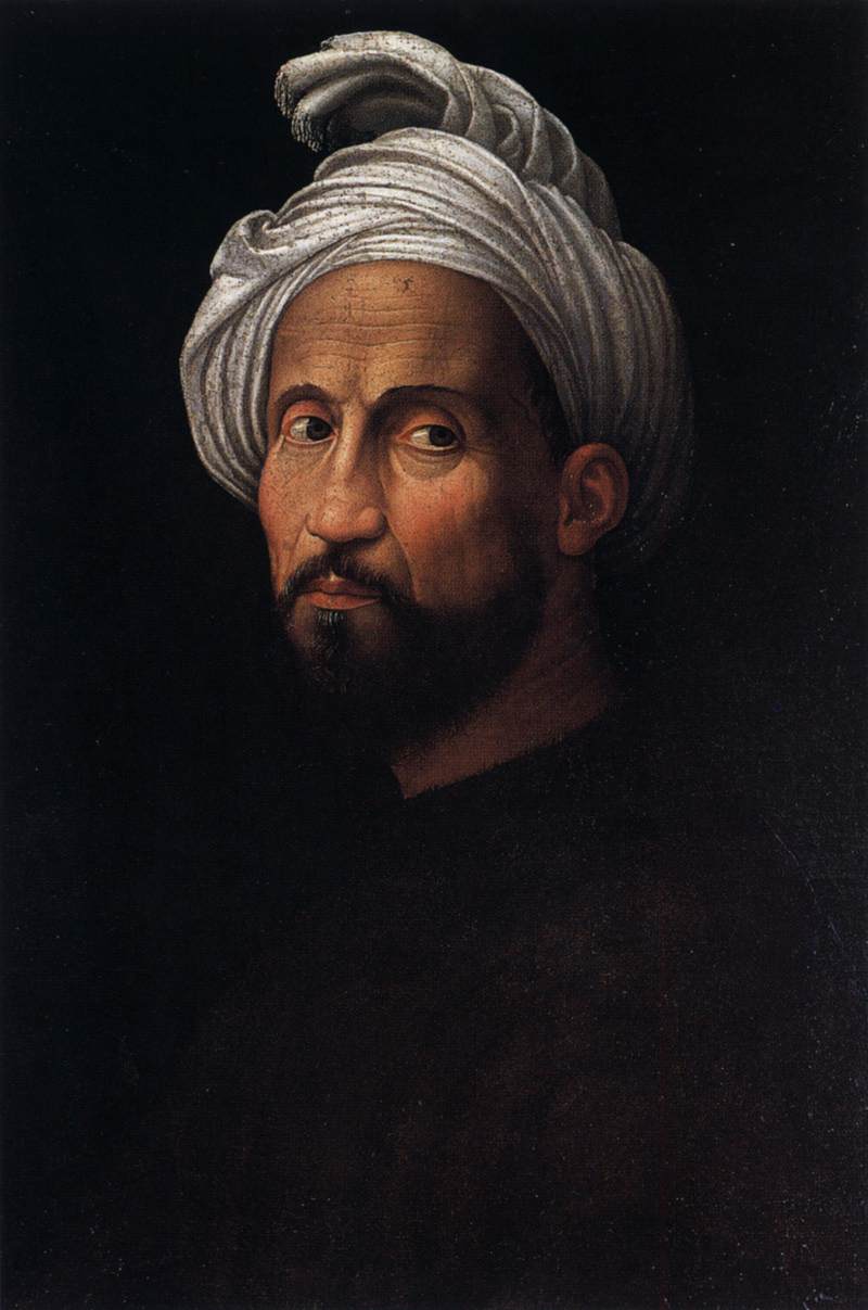 Portrait of Michelangelo Wearing a Turban by