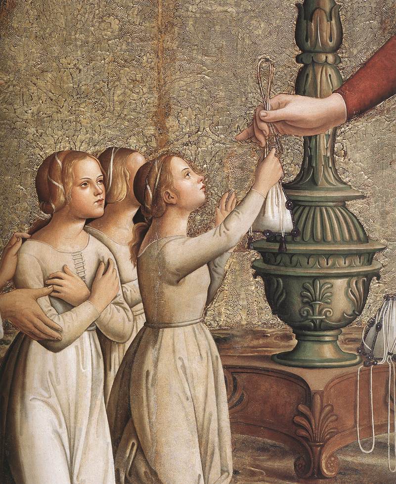 Annunciation (detail) by