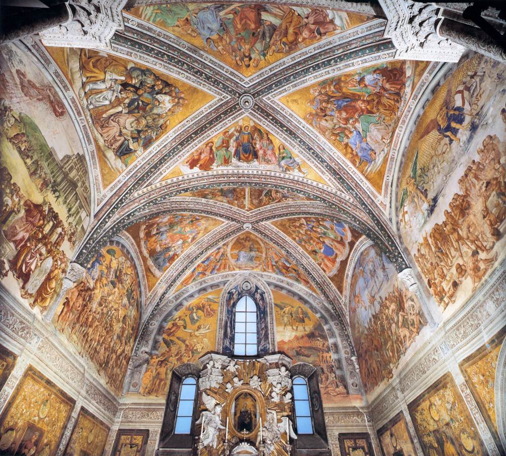 Frescoes in the Chapel of San Brizio by SIGNORELLI, Luca