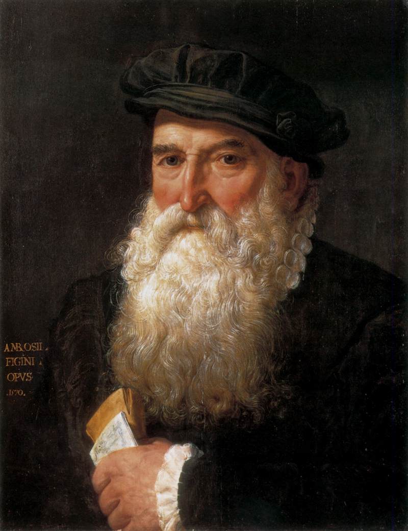 Portrait of Giovan Angelo Annoni by FIGINO, Giovanni Ambrogio