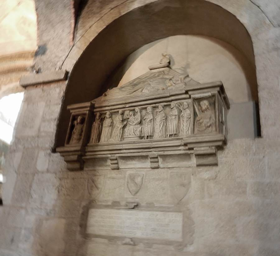 Tomb of Bishop Balduino Lambertini by BONINO DA CAMPIONE