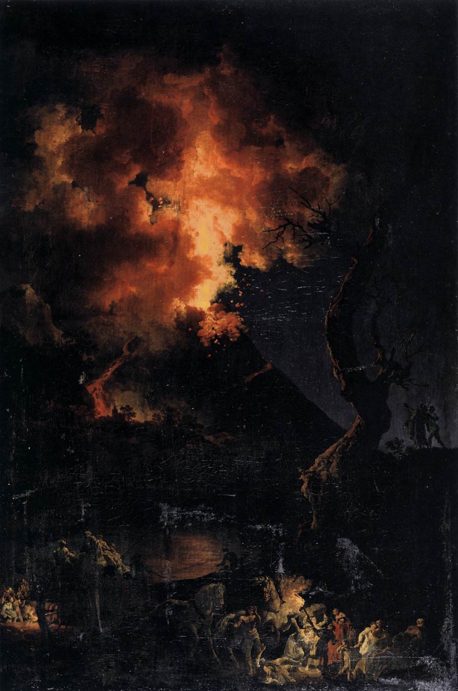 The Eruption of the Vesuvius by