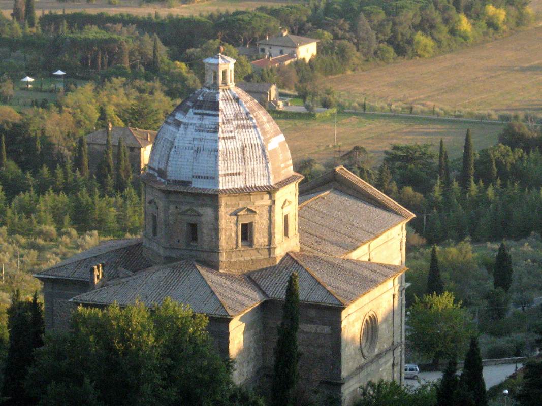 Exterior of the church by