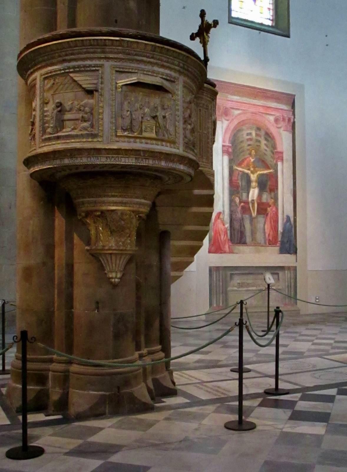 Pulpit by BRUNELLESCHI, Filippo