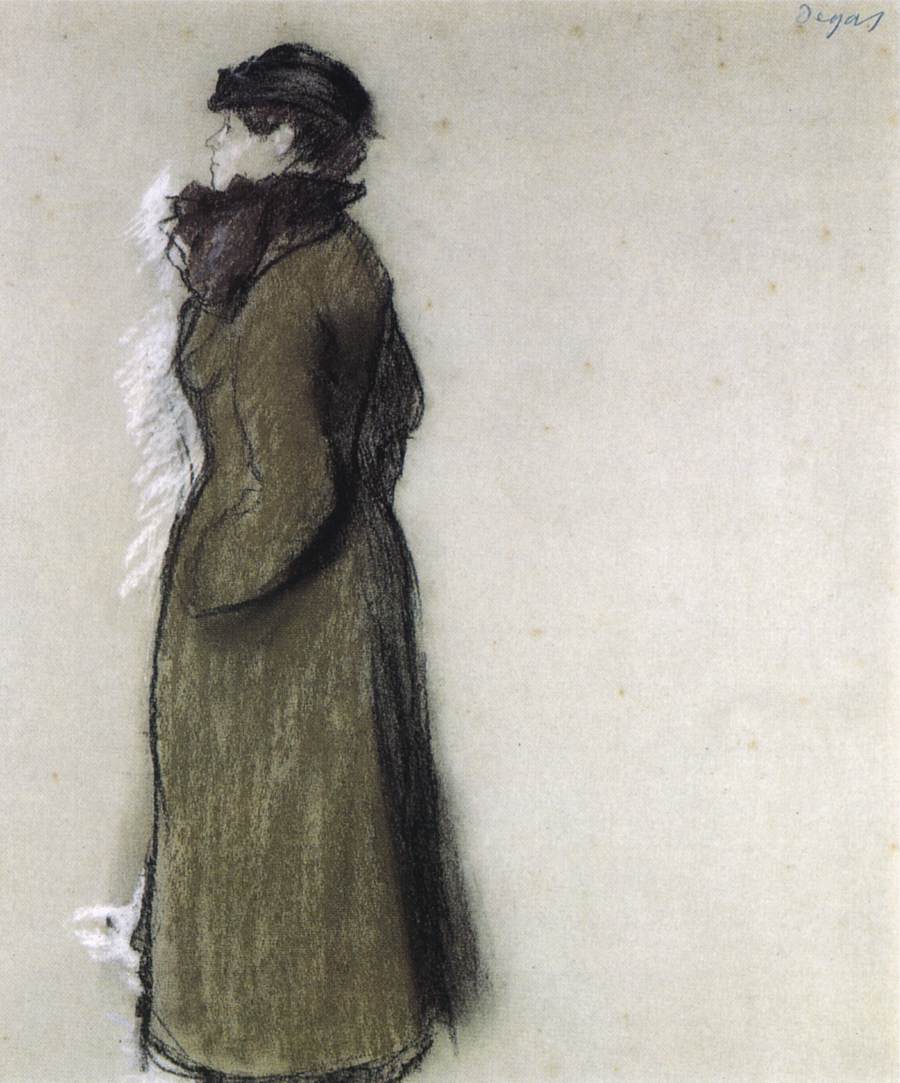 Lady in Town Clothes by DEGAS, Edgar