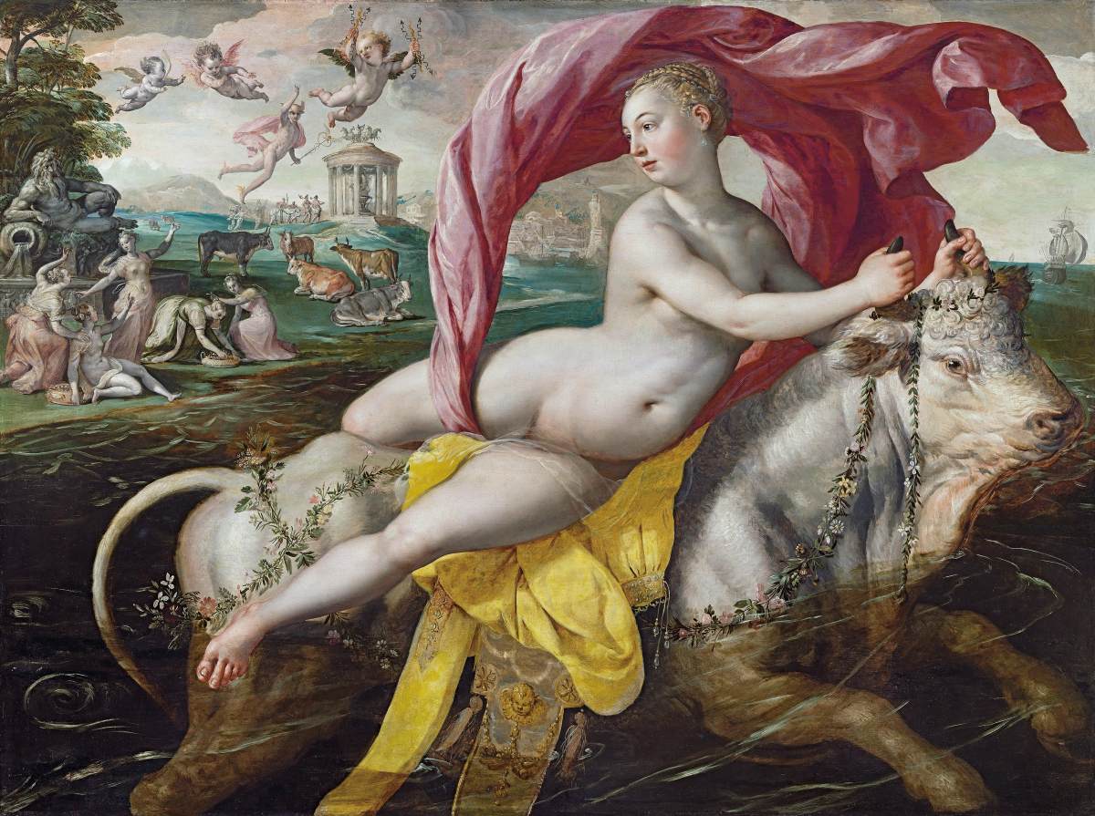 The Rape of Europa by VOS, Marten de