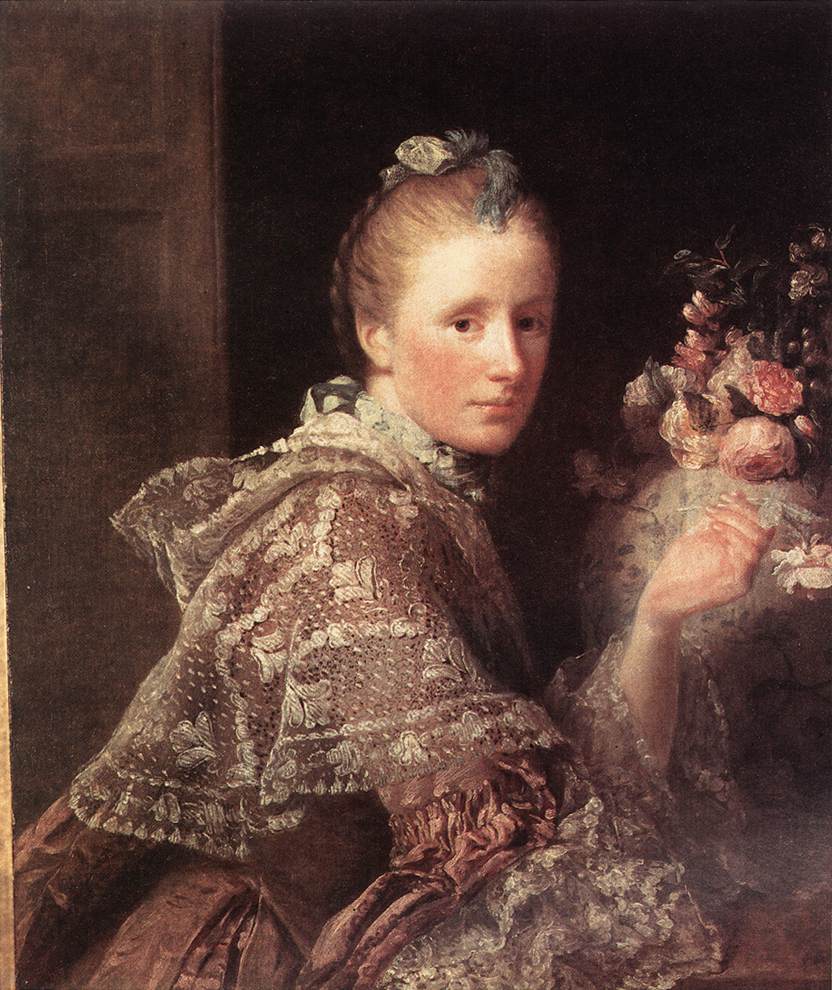 Portrait of the Artist's Wife by RAMSAY, Allan