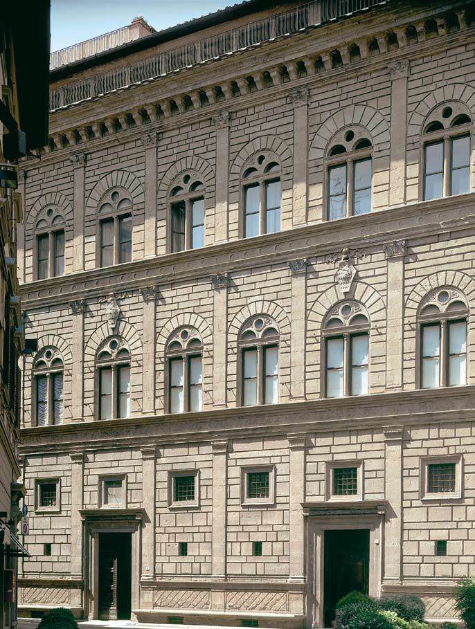 Palazzo Ruccelai: Façade by ALBERTI, Leon Battista