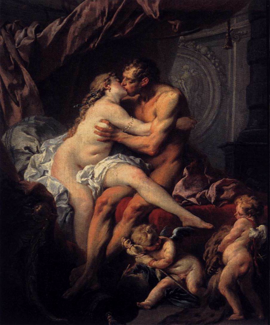 Hercules and Omphale by BOUCHER, François