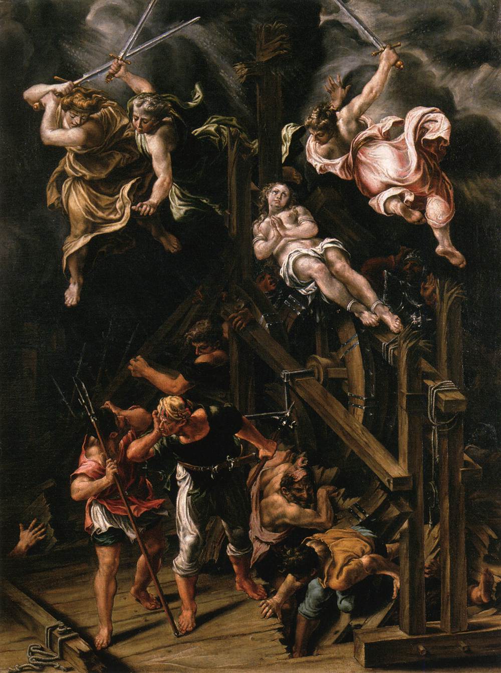 Martyrdom of St Catherine of Alexandria by ORSI, Lelio