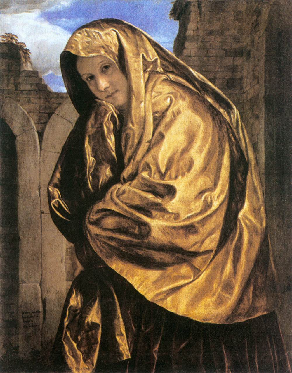 Venetian Woman by SAVOLDO, Giovanni Girolamo