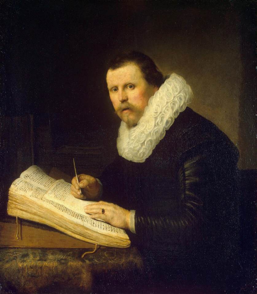 A Scholar by REMBRANDT Harmenszoon van Rijn