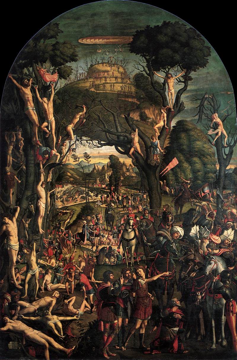 Crucifixion and Apotheosis of the Ten Thousand Martyrs by