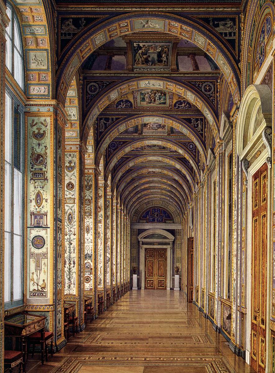 The Raphael Loggias in the New Hermitage by QUARENGHI, Giacomo