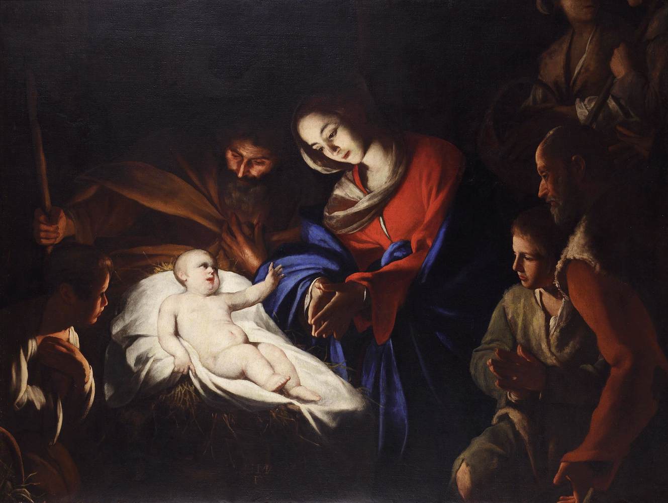 Adoration of the Shepherds by STANZIONE, Massimo