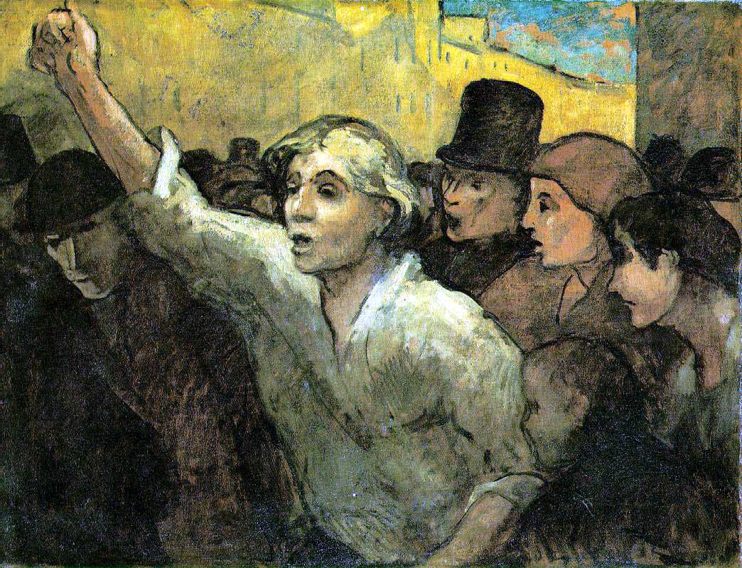 The Uprising by DAUMIER, Honoré