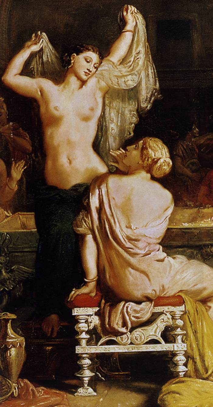 The Tepidarium (detail) by CHASSÉRIAU, Théodore