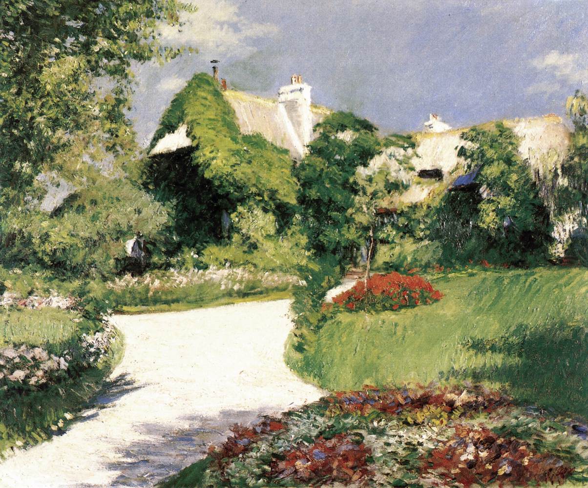 Farmhouse at Trouville by CAILLEBOTTE, Gustave