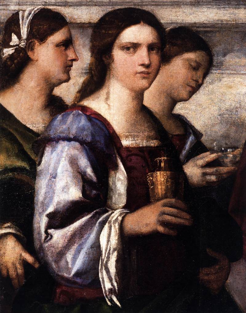 San Giovanni Crisostomo Altarpiece (detail) by SEBASTIANO DEL PIOMBO