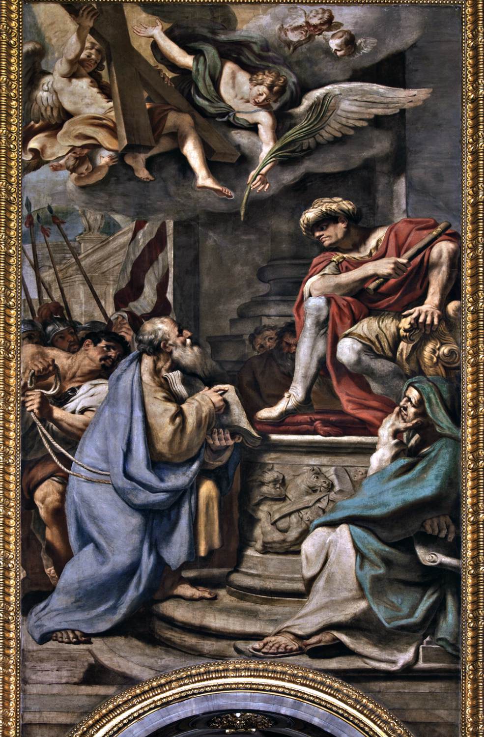 St Andrew Condemned by Aegeus by