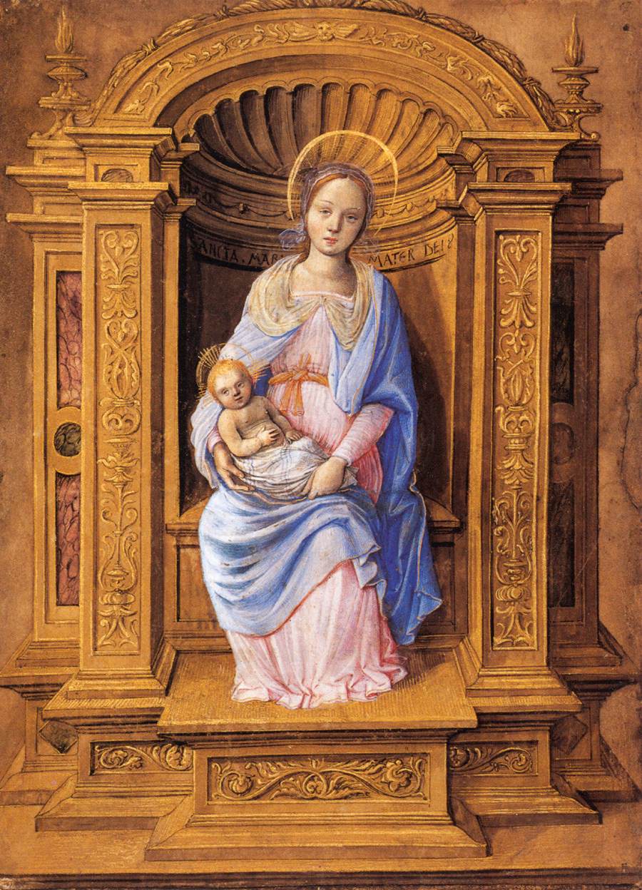 Virgin and Child by POYET, Jean