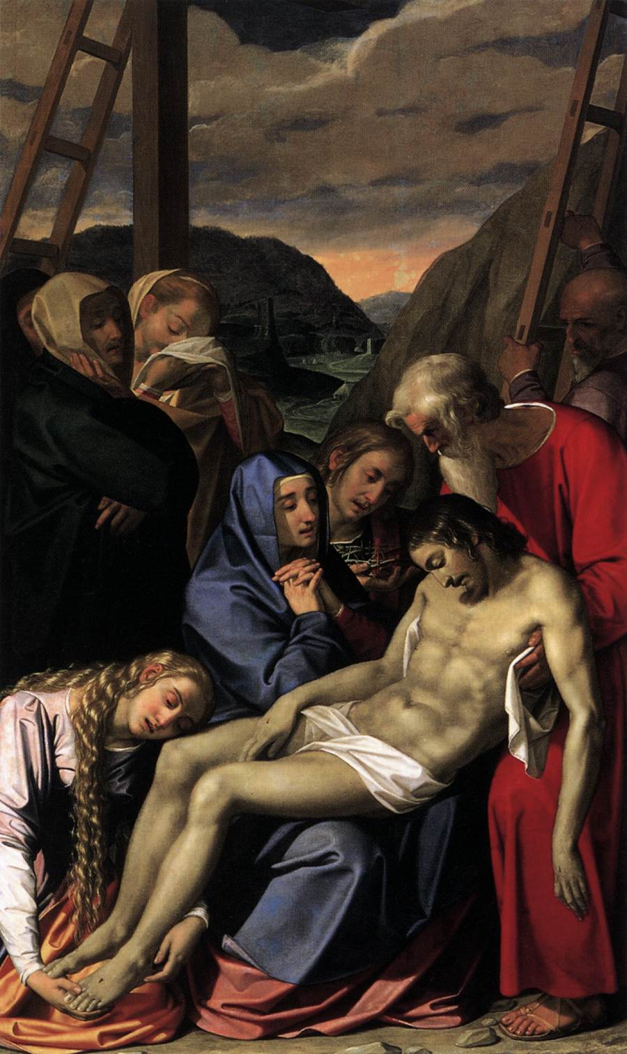 Lamentation by PULZONE, Scipione