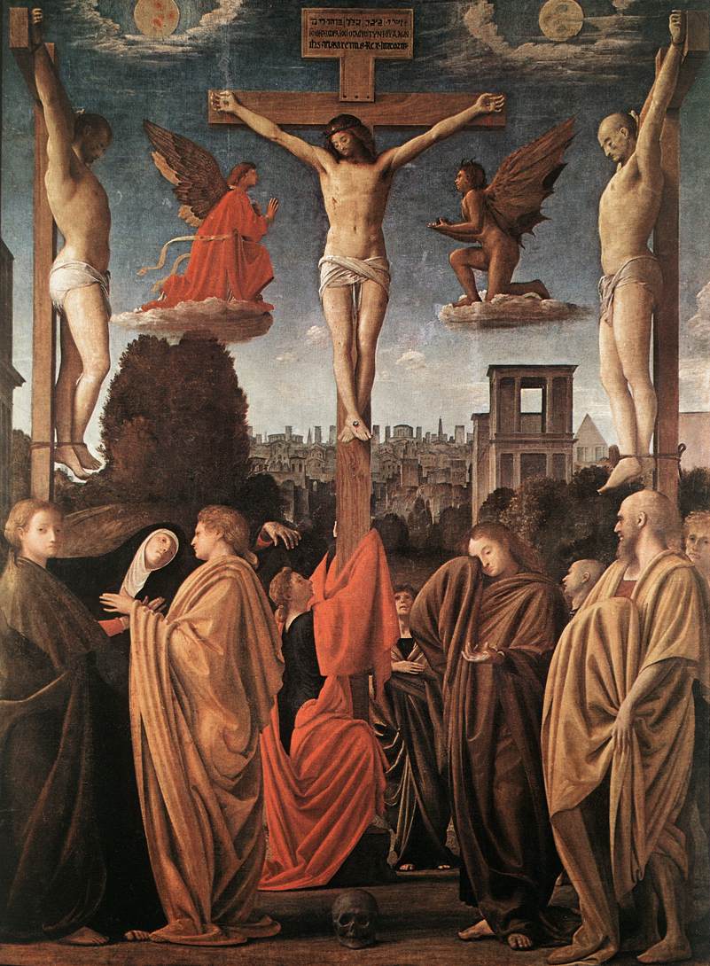 Crucifixion by BRAMANTINO