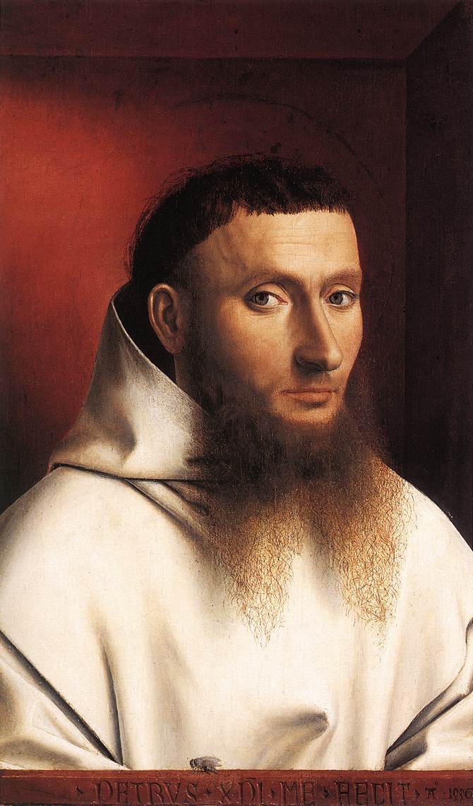 Potrait of a Carthusian by CHRISTUS, Petrus