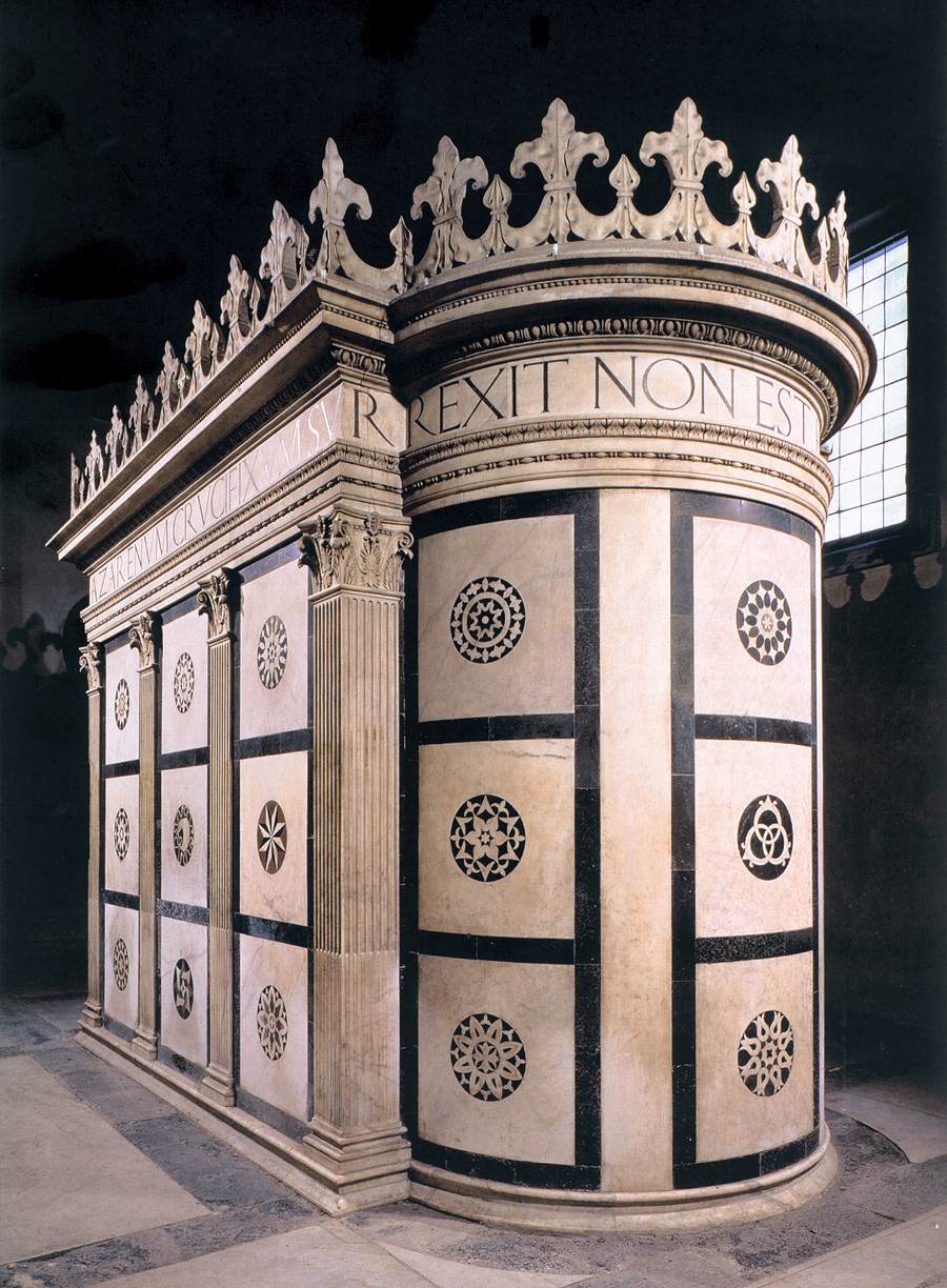 View of the Tempietto by ALBERTI, Leon Battista